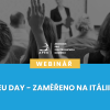 WEBINÁŘ: EU Day - zaměřeno na Itálii